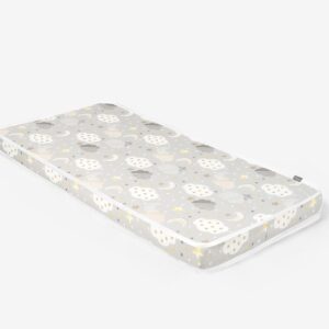 Βρεφικό Στρώμα Παρκοκρέβατου Fantasia 60x120x7cm Clouds Grey 41107030007