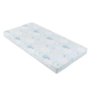 Βρεφικό Στρώμα Παρκοκρέβατου Fantasia Plus 60x120x6cm Clouds Blue 41107030026