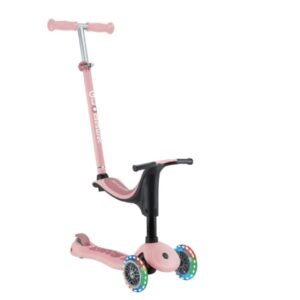 Globber Scooter Go.Up Sporty Lights Pastel Pink 452-710-4