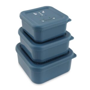 Trixie Σετ 3 Παιδικά Ταπεράκια – Nesting Snack Boxes Mr Triceratops T05228