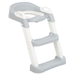 Kikka Boo Παιδικό Κάθισμα Τουαλέτας Σκάλα Lea Grey 31403010017