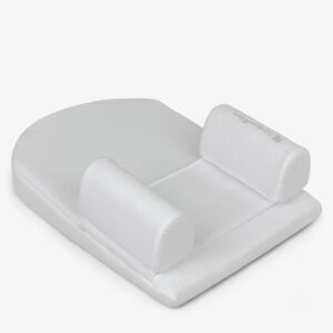 Kikka Boo Βρεφικό Μαξιλάρι Μείωσης Χώρου Memory Foam Sleep Positioner Grey Velvet 51x36εκ. 31106010146