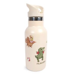 Filibabba Παγούρι-Θερμός Ανοιξείδωτος 350ml – Dino Beach FI-03589