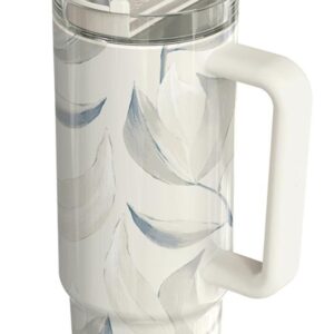 QUOKKA STAINLESS STEEL THERMAL RAMBLER ΚΟΥΠΑ ΜΕ ΚΑΛΑΜΑΚΙ 950ml - COTTON 40033