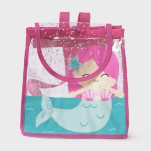 Τσάντα παραλίας Mayoral διάφανη - Γοργόνα 25-09894-085