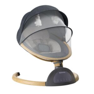 Kikka Boo Ηλεκτρική Κούνια Ρηλάξ Ashlee Dark Grey 31005010071