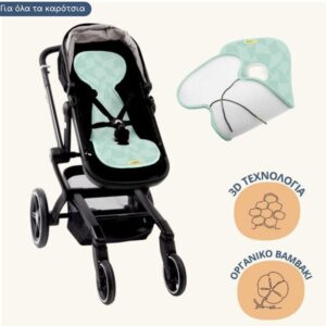 Aeromoov Αντι-ιδρωτικό κάλυμμα για καρότσι Air Layer Cute Cubes AL-B-CC