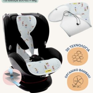 Aeromoov Αντι-ιδρωτικό κάλυμμα Air Layer 9-18kg για κάθισμα αυτοκινήτου - Group 1 Circus Tiger AL-1-CT