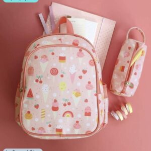 A little lovely company: Τσάντα πλάτης νηπιαγωγείου ”Ice-cream’’ BPICPI67