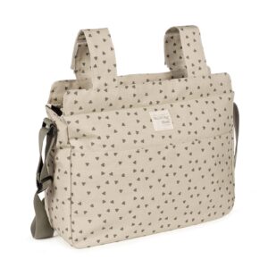 Walking Mum Τσάντα Αλλαξιέρα Poppy Olive Hearts 1120800320