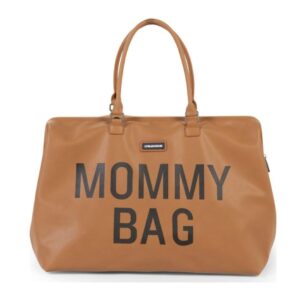 Childhome Τσάντα Αλλαγής Mommy Bag Leatherbook Brown BR74393
