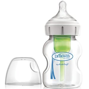 Dr Browns Μπιμπερό Options+™ Γυάλινο Με Φαρδύ Λαιμό 150ml WB51730