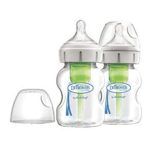 Dr Brown s Μπιμπερό Γυάλινα Options+™ Με Φαρδύ Λαιμό 150ml WB52730