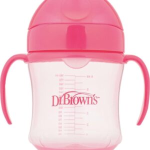 DrBrown’s Κύπελλο 180ml Μαλακό Στόμιο με Καπάκι και Λαβές TC61001