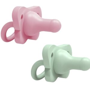 Dr Brown s Πιπίλα Σιλικόνης για 0-6 μηνών Happy 2τμχ Ρόζ-Μέντα PS12007