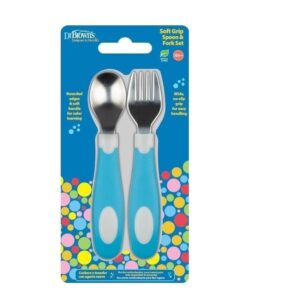 Dr Browns Σετ πηρούνι και κουτάλι (μεταλλικά) TF028