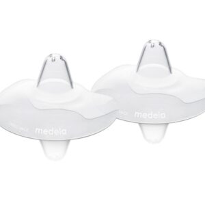 Medela Contact Nipple Shields Ψευδοθηλές Σιλικόνης με Θήκη medium 2,001,594