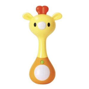 Bo Jungle B-Light & Music Rattle Κουδουνιστρα με ηχο Καμηλοπαρδαλη B925700