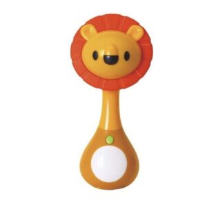 Bo Jungle B-Light & Music Rattle Κουδουνιστρα με ηχο Λιονταρι B925740
