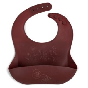 FILIBABBA SILICONE BIB WITH PRINT – BAKED APPLE 10,800,091