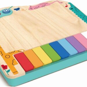 Hape Early Melodies Ξύλινο Πιάνο Pixel HP-E0635