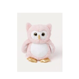 TEDDY ΚΟΥΚΟΥΒΑΓΙΑ ΡΟΖ ΠΟΥ ΦΩΣΦΟΡΙΖΕΙ ΣΤΟ ΣΚΟΤΑΔΙ 25CM TK3011