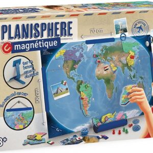 BUKI Μαγνητικός Εκπαιδευτικός Χάρτης Πλανησφαίρας BUK-7346