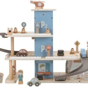 Little Dutch Ξύλινο γκαράζ παιχνιδιού FSC LD2534