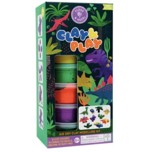 Παιχνίδια με πηλό Floss and Rock Clay and Play - Δεινόσαυροι 50P6138