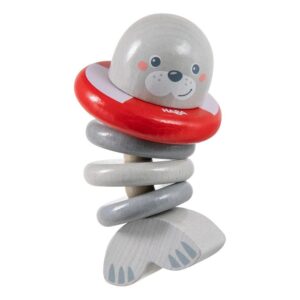 Haba Ξύλινη Εύκαμπτη Κουδουνίστρα Φώκια HAB306691