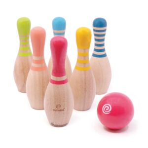 Svoora ξύλινο μπόουλινγκ σε υφασμάτινη τσάντα πλάτης SVR36011