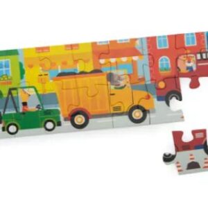 Moulin Roty Παζλ 10 ως 29 τμχ Οχήματα και Αφίσα MR661378