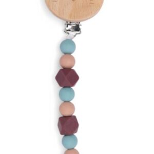 Moulin Roty  Ξύλινο Κλιπ Πιπίλας Μωρού Λαγός MR715156