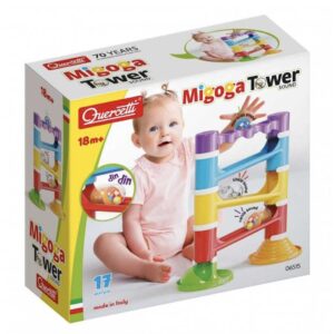 ΔΙΑΔΡΟΜΟΣ ΜΠΑΛΕΣ ΗΧΟ MIGOGA TOWER 33x31x13 17pcs +18m QUE-06515