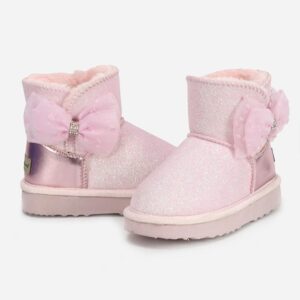Γούνινο Μποτάκι με Φιόγκο pinkboots-01