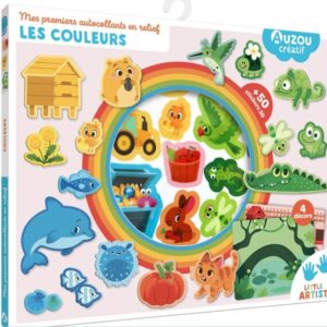 Auzou Auzou Πρώτα Μου Τρισδιάστατα Αυτοκόλλητα Χρώματα AUZ-567398