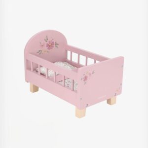 Little Dutch Ξύλινο κρεβατάκι για κούκλες FSC LD2517