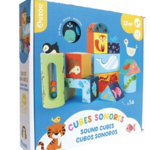 Auzou Wooden Toys and Games - Sound Cubes AUZ-534062