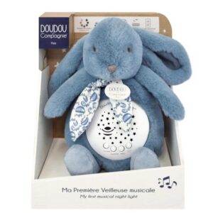 Jolijou My First Musical Night Light - Musical Projector Rabbit - Blue JOL-4201