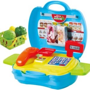 Playgo I & T Φορητό Σετ Σούπερ Μάρκετ 17Τμχ