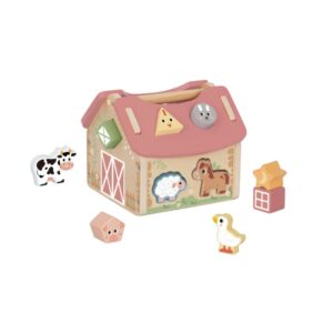 TOOKY TOY Σπίτι με σχήματα φάρμα