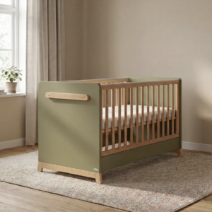 Casababy Palmer Olive Βρεφικό Κρεβάτι Μετατρεπόμενο Σε Προεφηβικό 590306