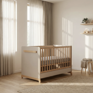 Casababy Palmer Beige Βρεφικό Κρεβάτι Μετατρεπόμενο Σε Προεφηβικό 590295
