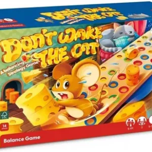 Hape Early Explorer Ξύλινο Balance Don't Wake Up The Cat E1669