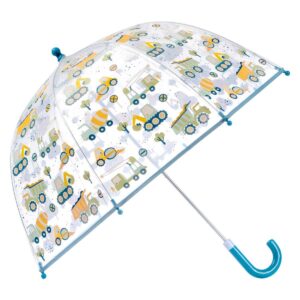 Παιδική Ομπρέλα Διάφανη που αλλάξει χρώμα CONSTRUCTION,SJ-1302-09