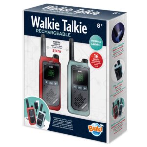 Buki Επαναφορτιζόμενα ασύρματα Walkie Talkie 16 Κανάλια BUK-TW05