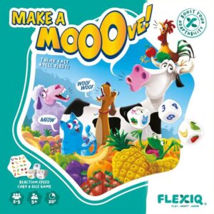 FlexiQ Make A Mooove card & dice game FXG-103ML