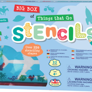 Buddy & Barney Things That Go Stencil BB-024