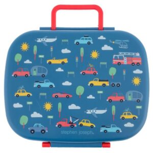 Stephen Joseph Δοχείο Φαγητού, Bento Box with Removable Tray, Transportation SJ-130962