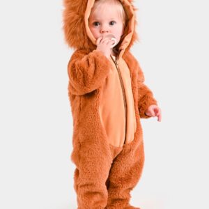 Den Goda Fen, Ολόσωμη Φόρμα Λιονταράκι bebe 6-12 μηνών DGF-97511